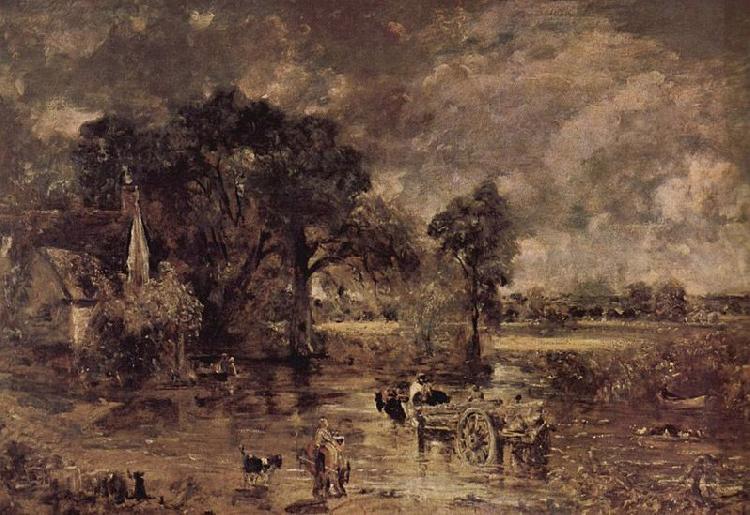 John Constable Der Heuwagen, Studie France oil painting art